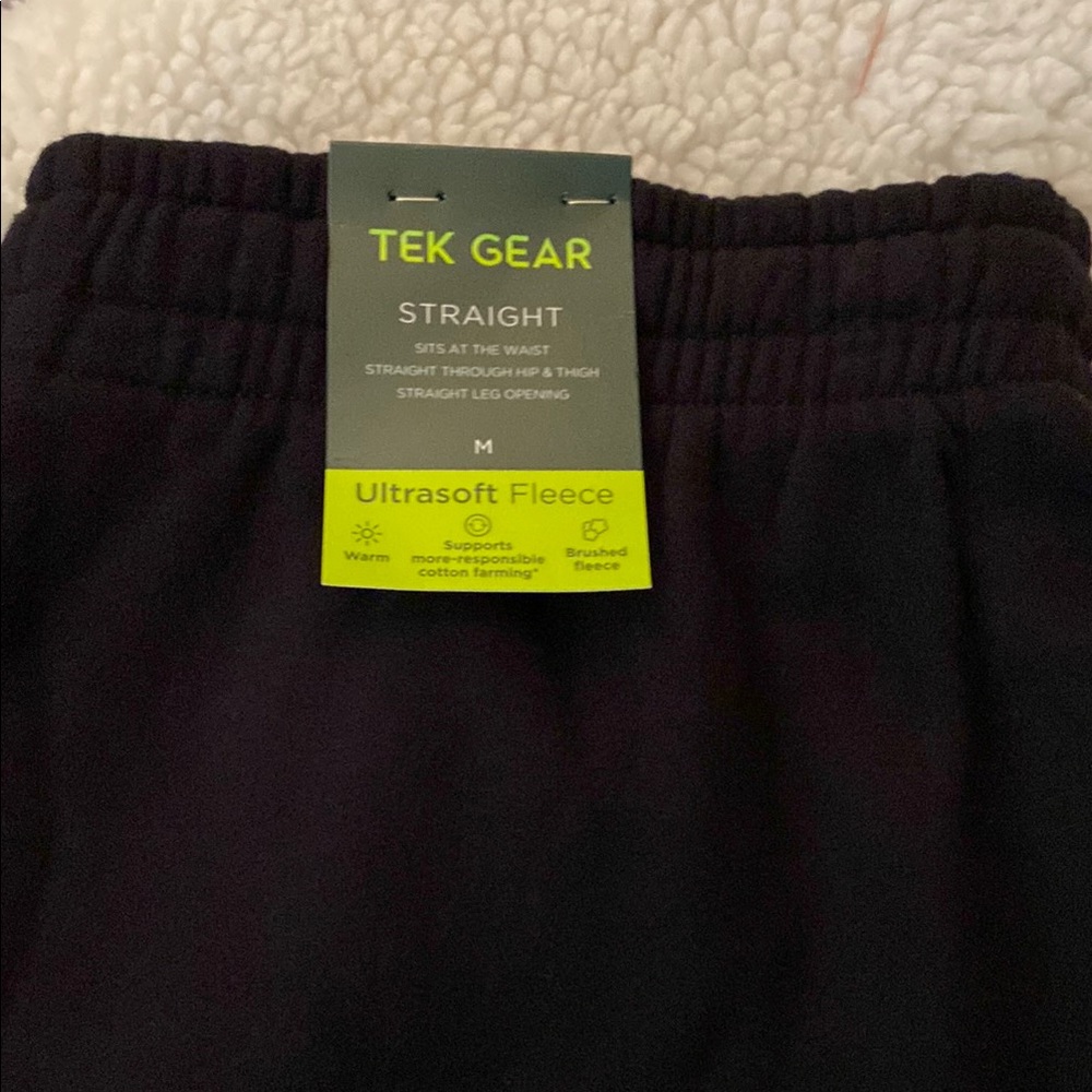 Tek Gear Black Ultrasoft Fleece Pants